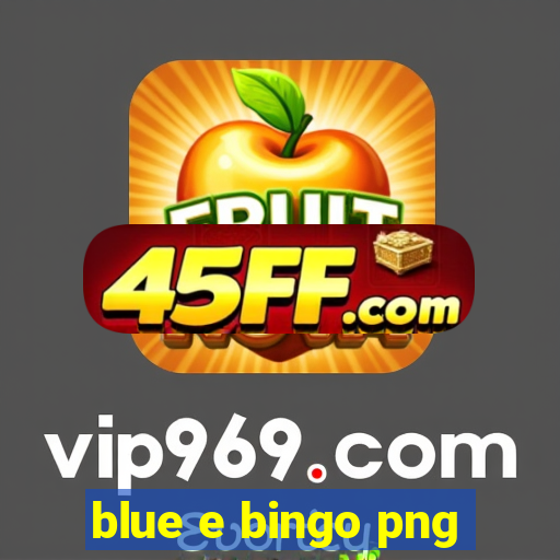 blue e bingo png